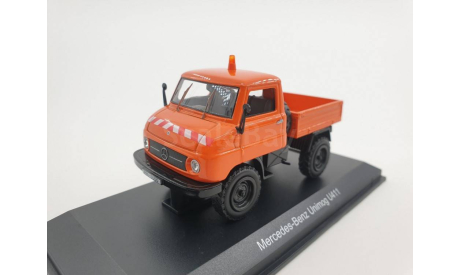 MERCEDES-BENZ UNIMOG U32 1956 Orange, масштабная модель, scale43