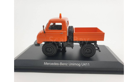 MERCEDES-BENZ UNIMOG U32 1956 Orange, масштабная модель, scale43