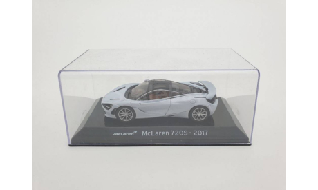 Mclaren 720S 2017 голубой, масштабная модель, scale43
