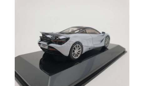 Mclaren 720S 2017 голубой, масштабная модель, scale43