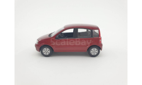 Fiat Panda red, масштабная модель, scale43