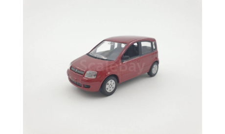 Fiat Panda red, масштабная модель, scale43