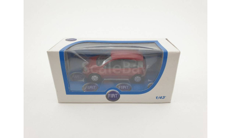 Fiat Panda red, масштабная модель, scale43