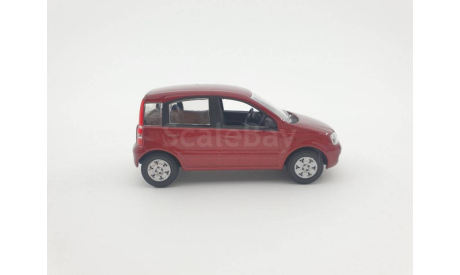 Fiat Panda red, масштабная модель, scale43