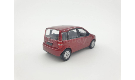 Fiat Panda red, масштабная модель, scale43