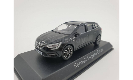 Renault Megane Estate (2020), black, арт.517669, масштабная модель, scale43