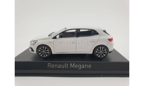 Renault Megane (2016), white, арт.517721, масштабная модель, scale43
