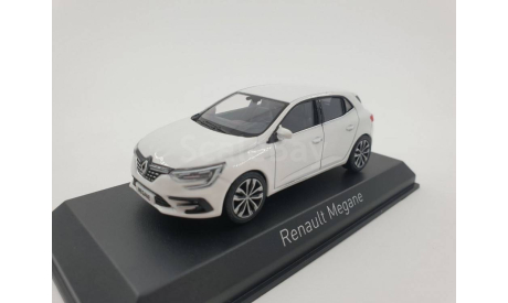 Renault Megane (2016), white, арт.517721, масштабная модель, scale43