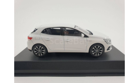 Renault Megane (2016), white, арт.517721, масштабная модель, scale43