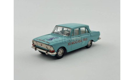 0343) Москвич 408 А-1, Пресса Москва 1985, масштабная модель, scale43