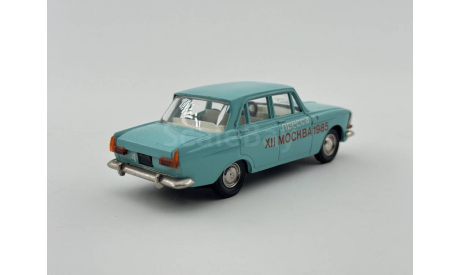 0343) Москвич 408 А-1, Пресса Москва 1985, масштабная модель, scale43