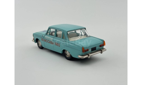 0343) Москвич 408 А-1, Пресса Москва 1985, масштабная модель, scale43