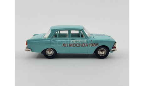0343) Москвич 408 А-1, Пресса Москва 1985, масштабная модель, scale43