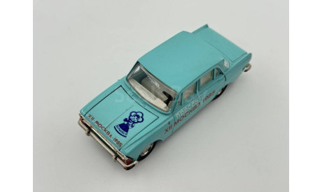 0343) Москвич 408 А-1, Пресса Москва 1985, масштабная модель, scale43