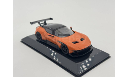 Aston martin vulcan 2015 orange black