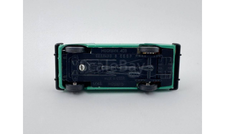 0006) Москвич 408 (100 лет Революции), масштабная модель, scale43