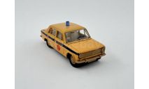 0007) Волжский 2101 Милиция ГАИ, масштабная модель, scale43