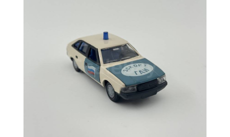 0010) Москвич 2141 ГАИ Милиция Эскорт, масштабная модель, scale43