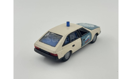 0010) Москвич 2141 ГАИ Милиция Эскорт, масштабная модель, scale43