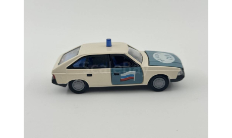 0010) Москвич 2141 ГАИ Милиция Эскорт, масштабная модель, scale43