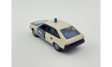 0010) Москвич 2141 ГАИ Милиция Эскорт, масштабная модель, scale43