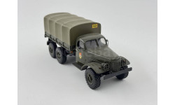 ZiL 157 хаки бортовой с тентом ЛЮДИ