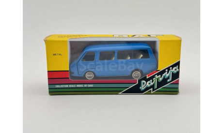 0072) РАФ 2203 А-18 синий, масштабная модель, scale43