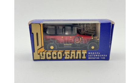 0086) Руссо-Балт С24/40 лимузин Берлин (1913), масштабная модель, scale43, Руссо Балт