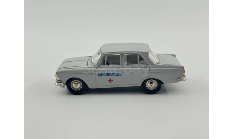 0167) Москвич 408 Медпомощь, масштабная модель, scale43