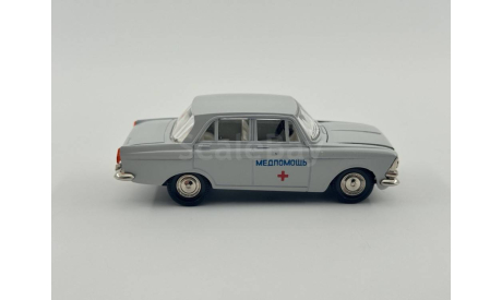 0167) Москвич 408 Медпомощь, масштабная модель, scale43