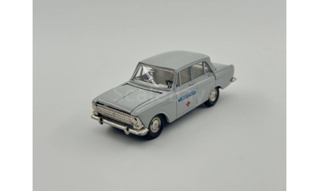 0167) Москвич 408 Медпомощь, масштабная модель, scale43