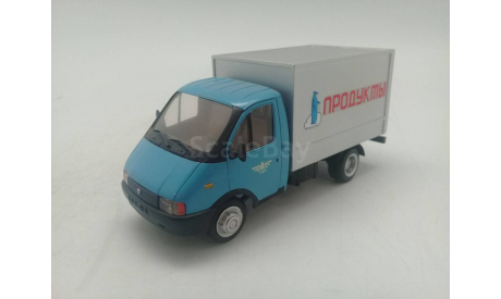 ГАЗ-33021 фургон ’Продукты-2’, голубой, масштабная модель, 1:43, 1/43, Херсон-моделс