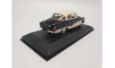 Wartburg 312 black/white. Minichamps, масштабная модель, scale43