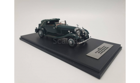 Rolls Royce Phantom II Owen Sedanca Coupe 1934 (Dark Green). Neo, масштабная модель, 1:43, 1/43, Neo Scale Models, Rolls-Royce