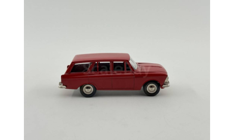 0173) Москвич 426 темно-красный, масштабная модель, scale43
