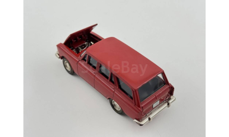 0173) Москвич 426 темно-красный, масштабная модель, scale43