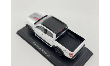Renault Alaskan 2019 white black арт.518354, масштабная модель, scale43