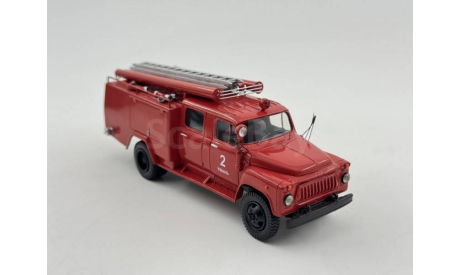 АЦ-30 (53А) пожарная цистерна г.Умань, масштабная модель, scale43