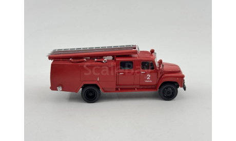 АЦ-30 (53А) пожарная цистерна г.Умань, масштабная модель, scale43