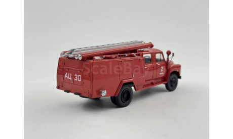АЦ-30 (53А) пожарная цистерна г.Умань, масштабная модель, scale43