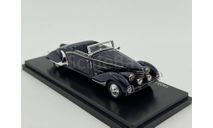 DELAGE D8-85 Clabot Cabriolet by Henri Chapron top down open root 1935 blue арт.EMEU43030E, масштабная модель, scale43