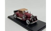 Pierce Arrow Model B Roadster top down maroon-red арт.EMUS43006A, масштабная модель, scale43