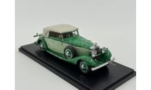 Hispano-Suiza J12 Three Position Drophead Coupe by Fernandez Darrin two-tone Green 1934 арт.EMEU43001C, масштабная модель, scale43