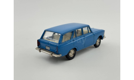 0233) Москвич 427 синий, масштабная модель, scale43