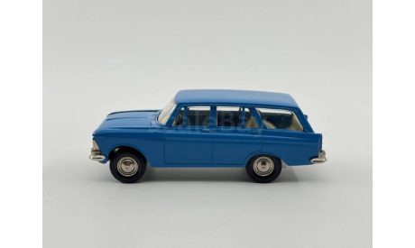0233) Москвич 427 синий, масштабная модель, scale43