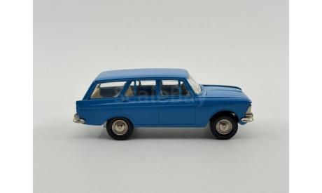 0233) Москвич 427 синий, масштабная модель, scale43