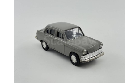 0236) Москвич 403 серый, масштабная модель, scale43