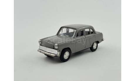 0236) Москвич 403 серый, масштабная модель, scale43