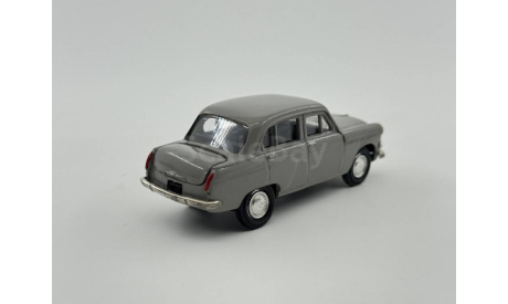 0236) Москвич 403 серый, масштабная модель, scale43
