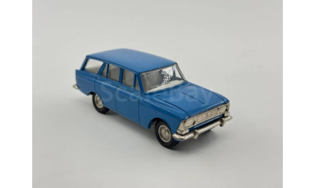 0250) Москвич 427 синий цвет, масштабная модель, scale43
